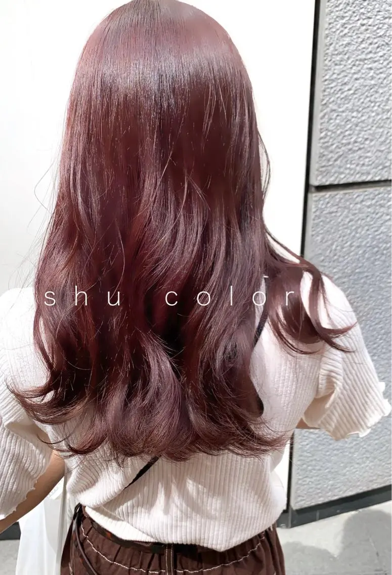 ロング レイヤー専門家 ダブルカラー修のヘアスタイル