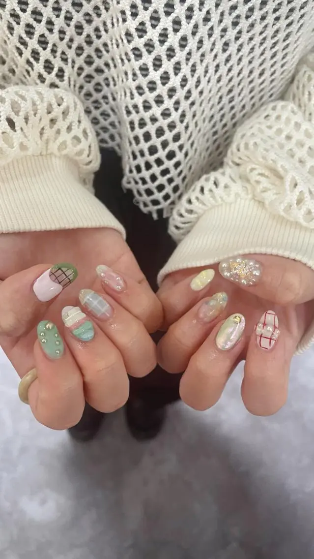ネイル ハンドネイル LINXS つきみ野のネイルデザイン