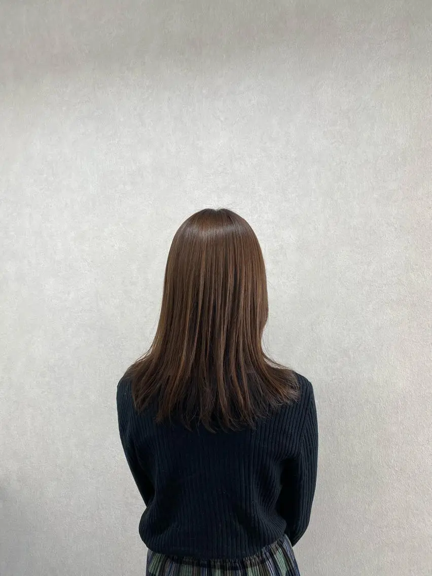 ロング カラー ブラウンカラー tocca 💜石田愛結💜のヘアスタイル