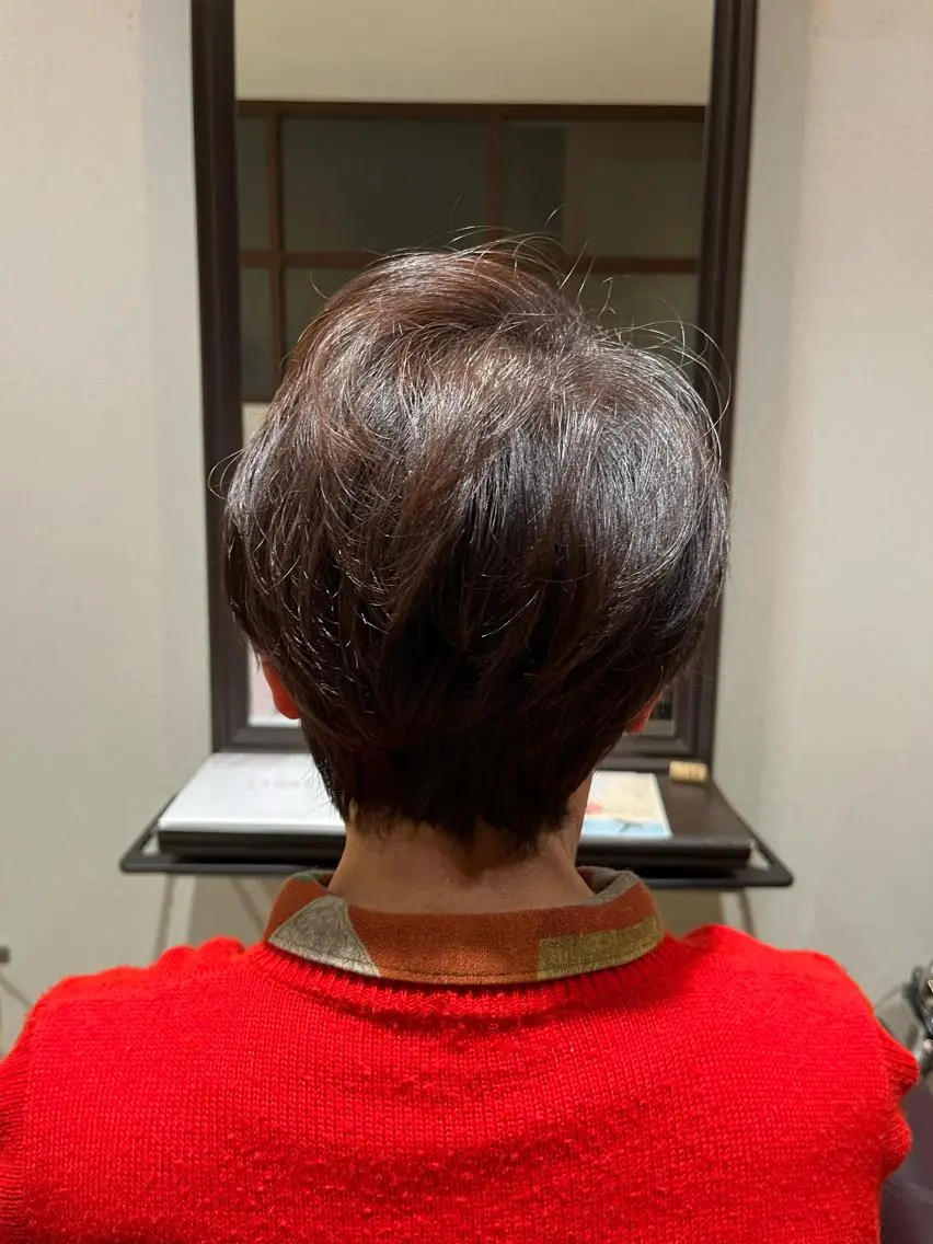ショート 永瀬 恵のヘアスタイル