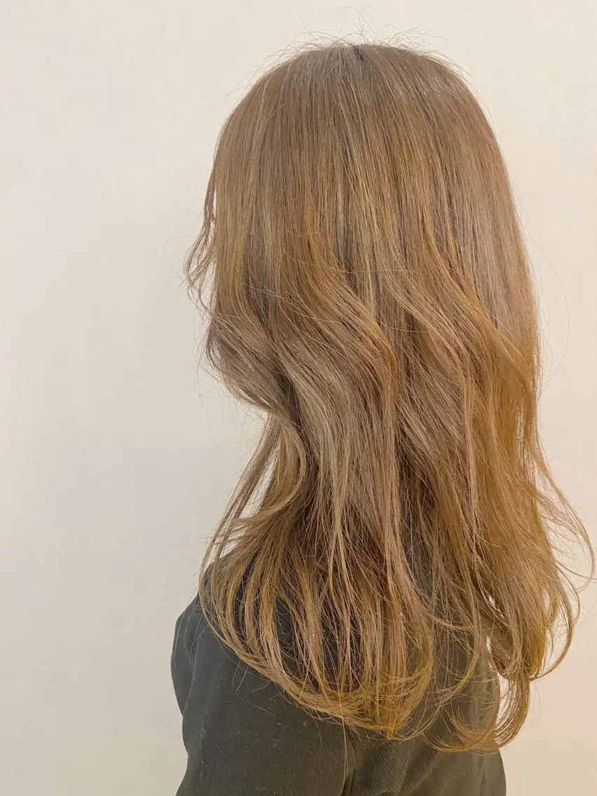 セミロング unopulir 景山 凌のヘアスタイル