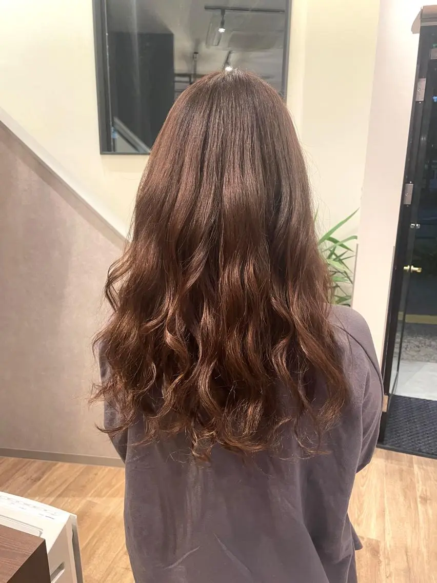 ロング 安倍 辰哉のヘアスタイル