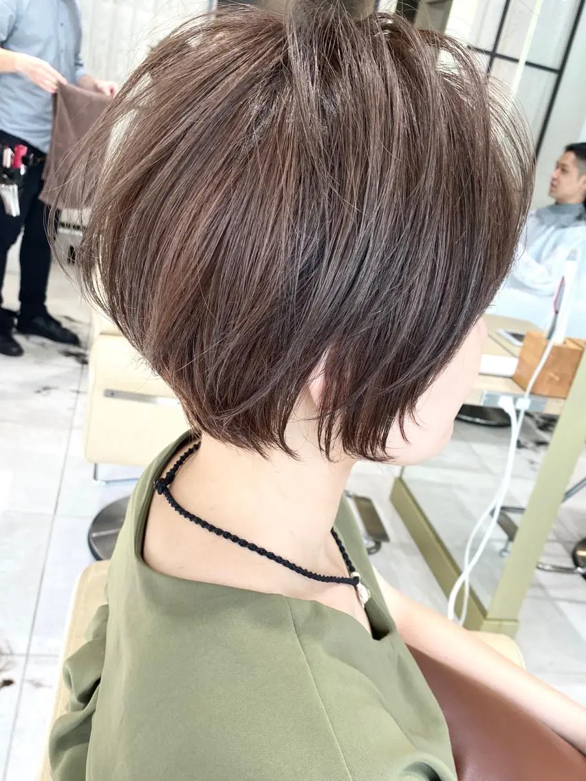 ショート 丸みショート ショートヘア 🏳️‍🌈柴山 巴耶斗🏳️‍🌈のヘアスタイル