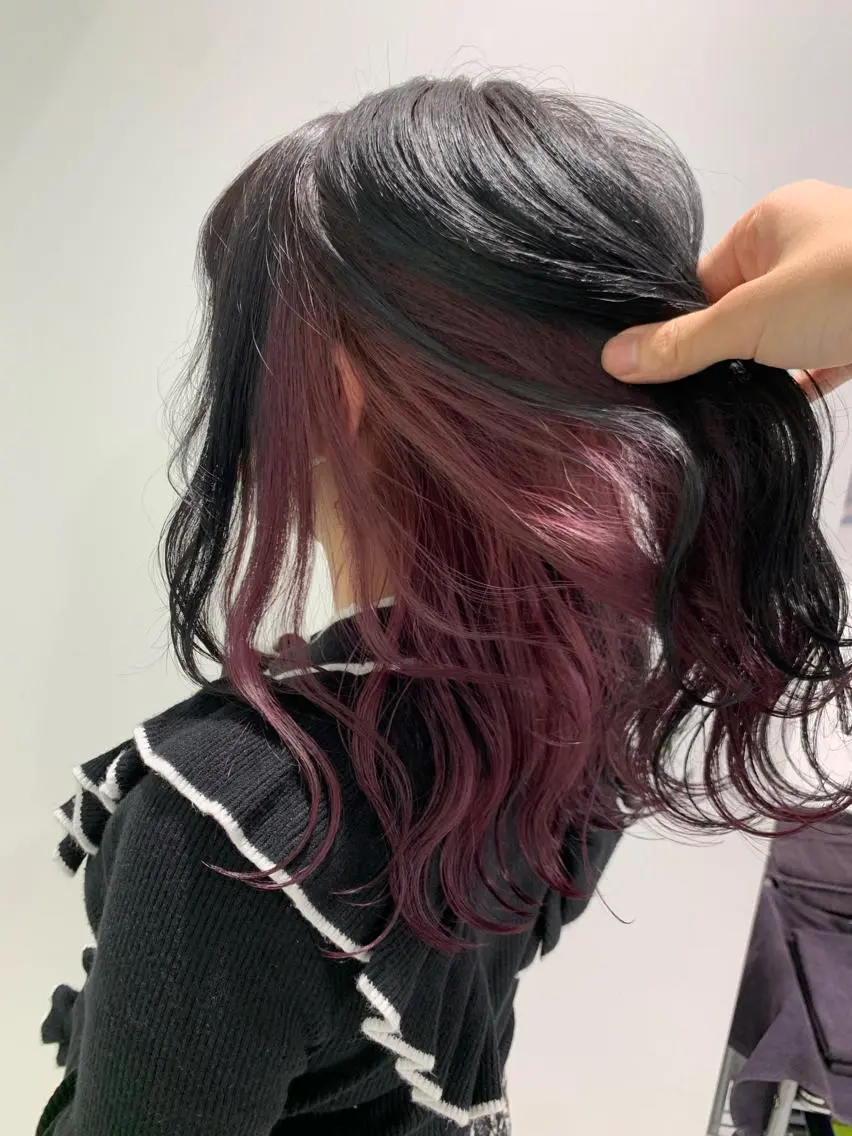 セミロング ヘアカラー トリートメント ヘッドスパ ヘアセット 🪞透明感カラー🫧 縮毛矯正🥇かずきのヘアスタイル