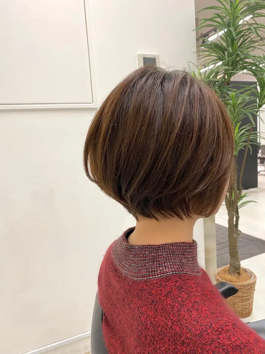ショート カラー カット 似合わせ専門美容師 なかじまのヘアスタイル