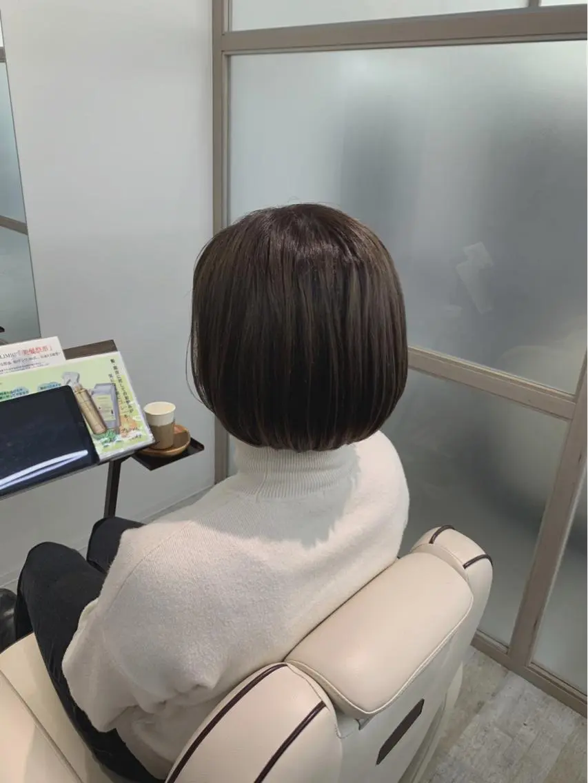 ショート 髪質改善×艶カラー Haruのヘアスタイル