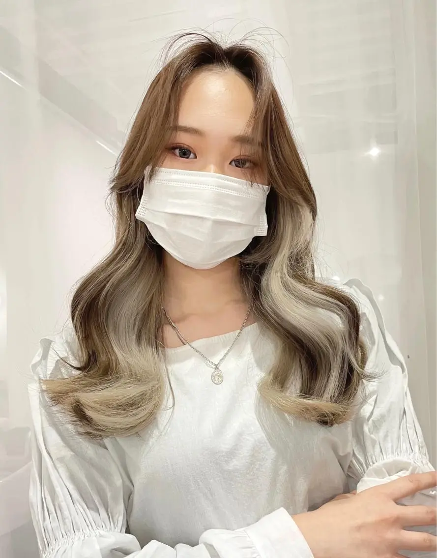 ロング カラー ヨシンモリ 韓国風ヘア レイヤーカット 韓国/レイヤーカット NOISM天王寺のその他イメージ
