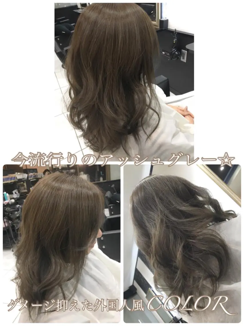 カラー 透明感カラー イルミナカラー 外国人風カラー 🦖店長🦖pino #しのだスペシャルのヘアスタイル