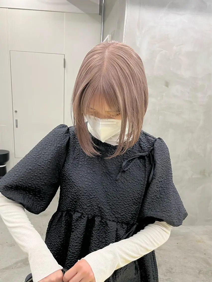 カラー カット ヘアカラー トリートメント ヘアセット 🌿似合わせ透明感 カラー松本朋幸🌿のヘアスタイル