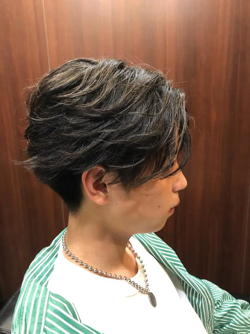 ショート 【パーマ指名No1】 浅野空人のヘアスタイル