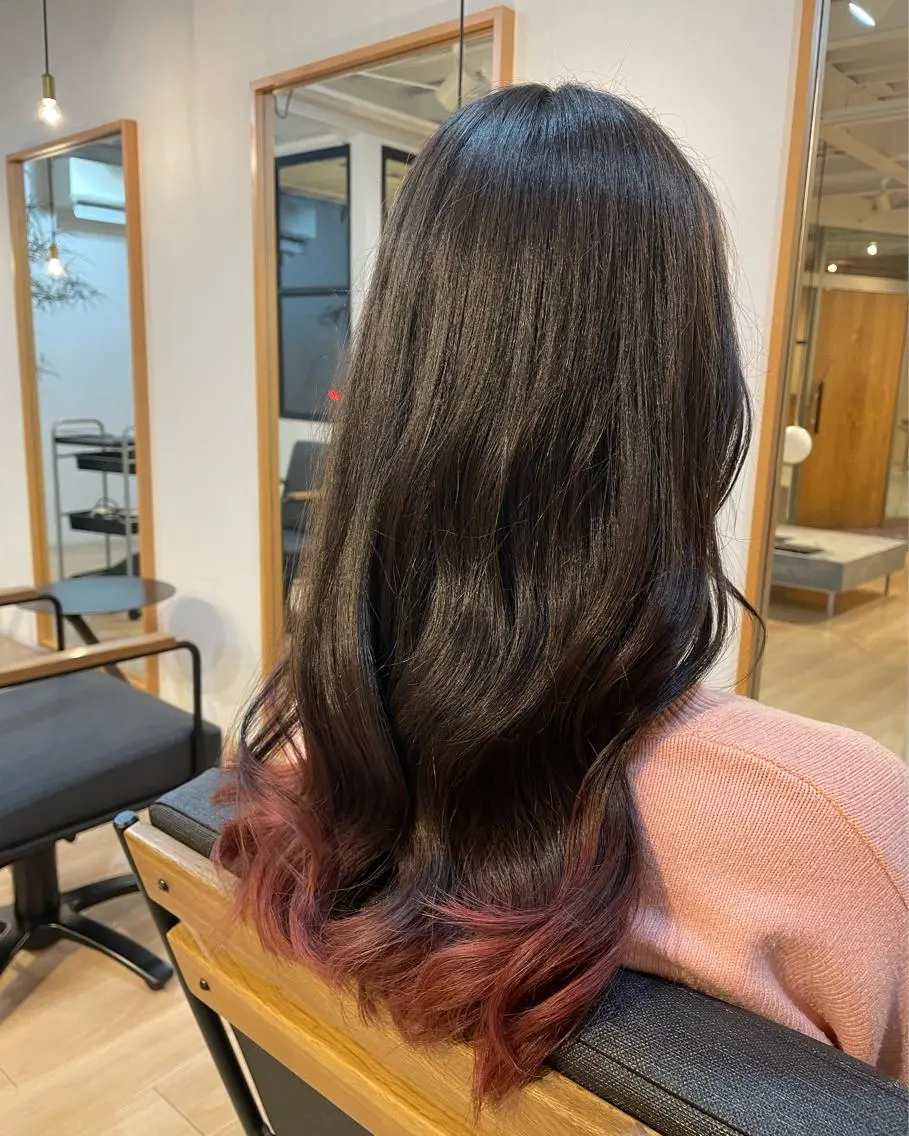 セミロング 長瀬 友樹のヘアスタイル