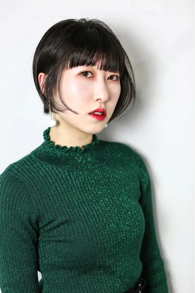 ショート ボブ 中野 恵脩のヘアスタイル