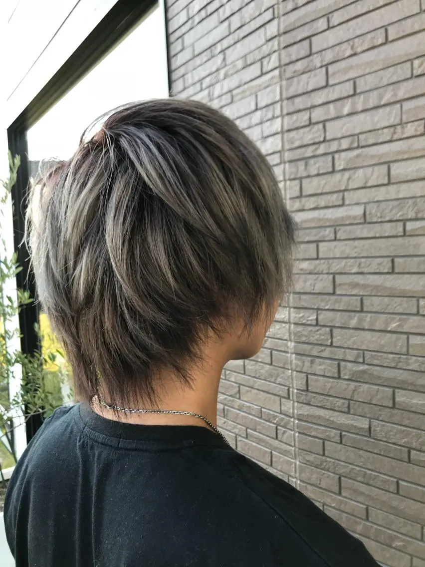 メンズ ヘアカラー トリートメント 土屋 貴章のヘアスタイル
