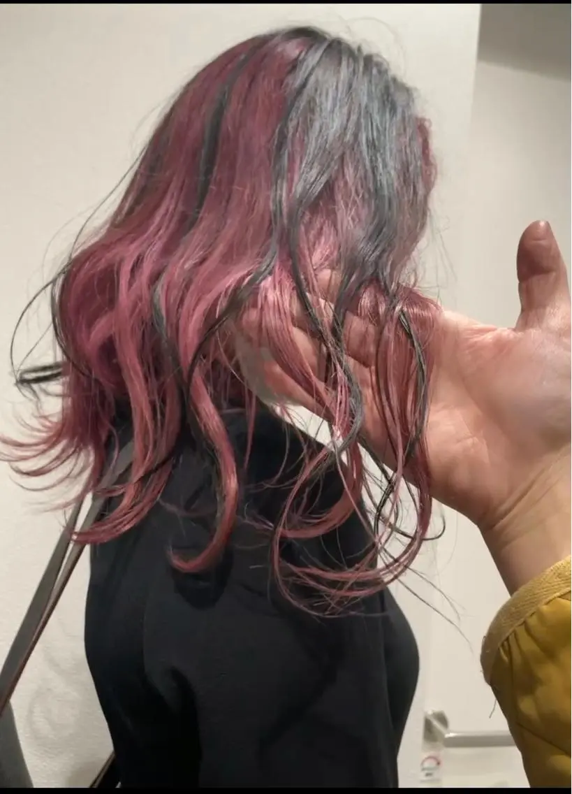 カラー 吉留愛加/ 似合わせカットのヘアスタイル