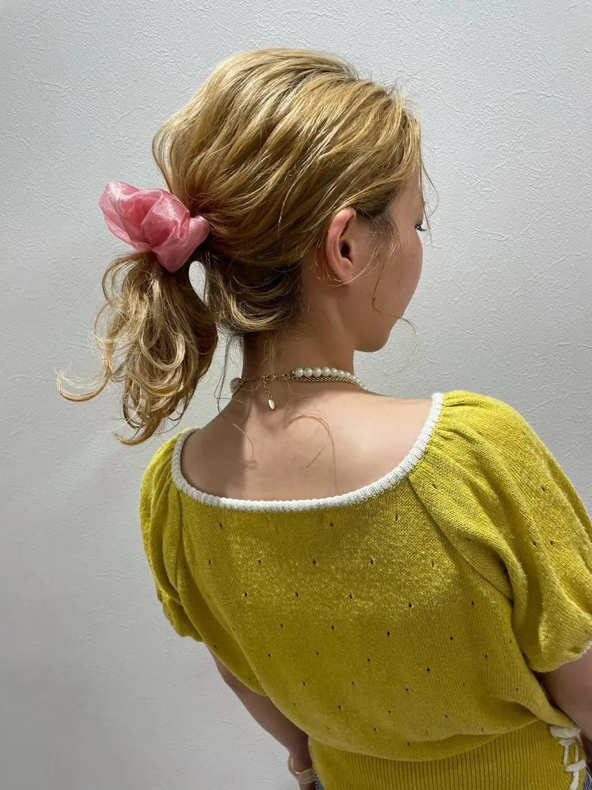 ミディアム ヘアアレンジ layer cut 店長/MIKUのその他イメージ
