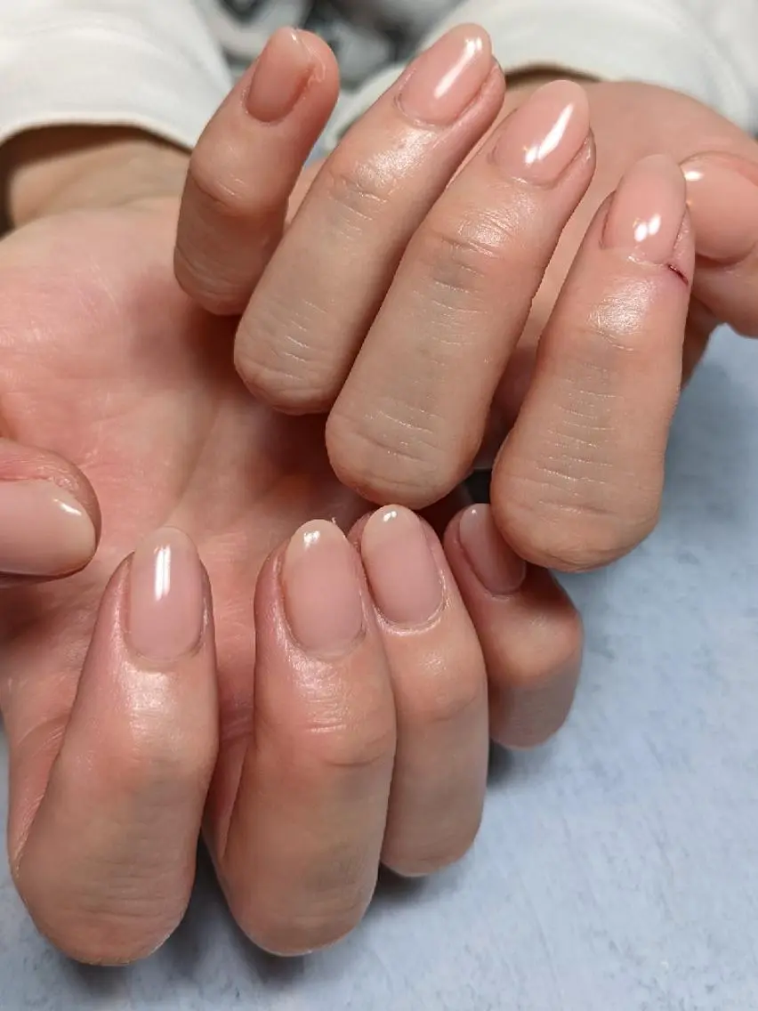 ネイル ワンカラーネイル ハンドネイル Nail SIRANGANAのネイルデザイン