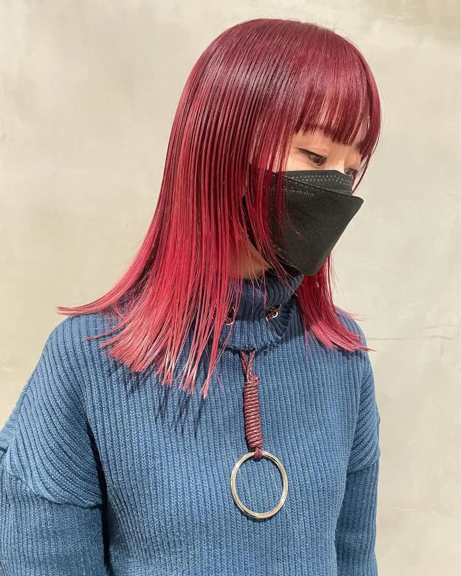 ミディアム カラー ヘアカラー トリートメント 優作 〜圧倒的信頼〜のヘアスタイル