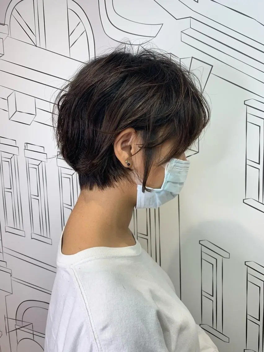 ショート 坪井 彰吾のヘアスタイル
