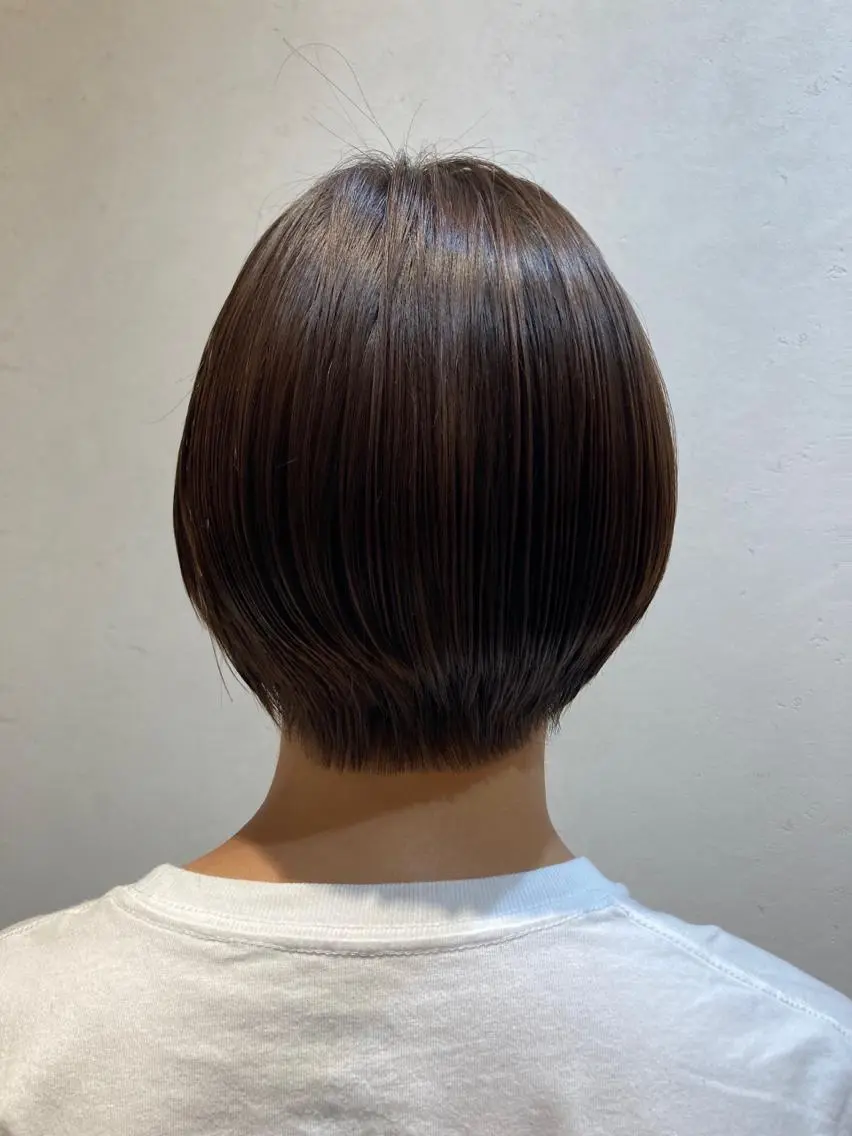 ショート ショートヘア ショート・透明感 カラーconomiのヘアスタイル