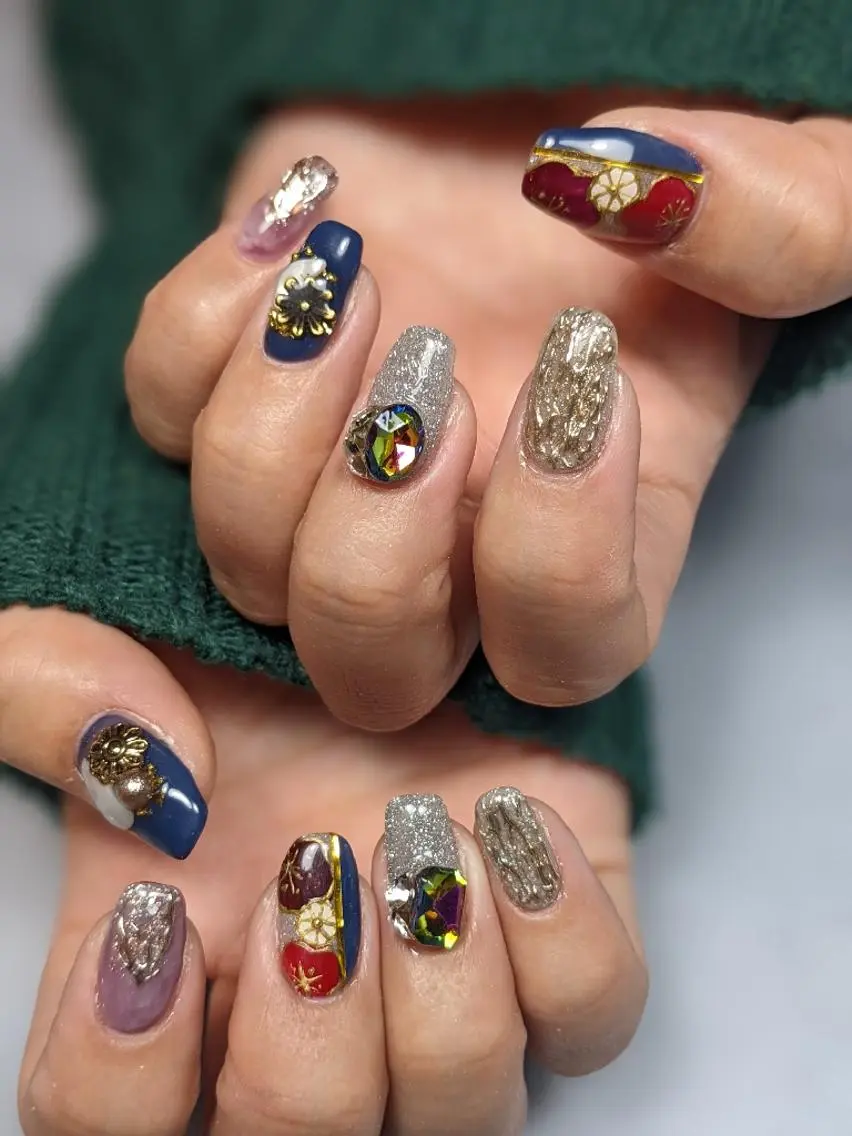 ネイル 卒業式 ハンドネイル Nail SIRANGANAのネイルデザイン