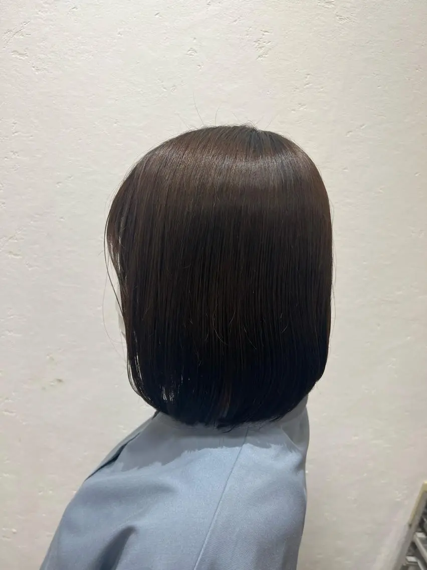 ミディアム カラー ヘアカラー 梶尾 悠人のヘアスタイル