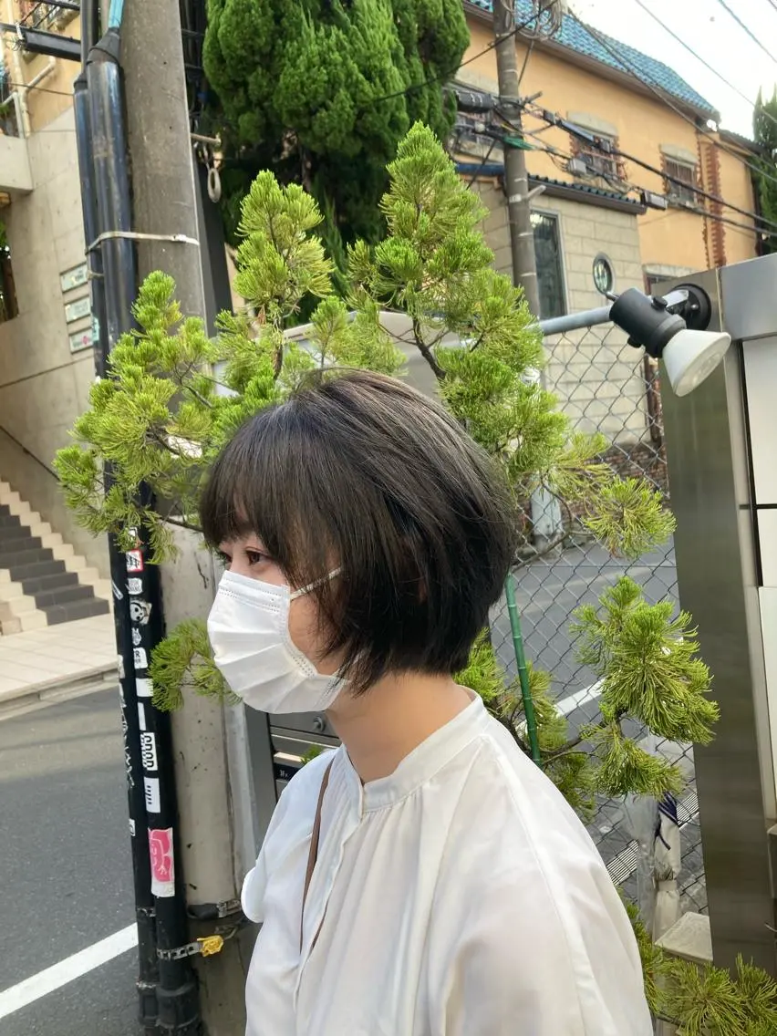 ショート 寺田 ゆりのヘアスタイル