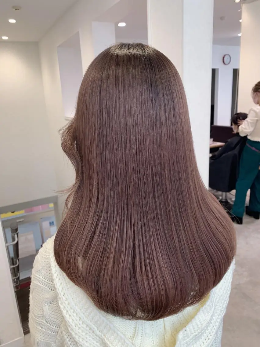 ロング カラー HAREru. モデル募集【戸塚】のヘアスタイル