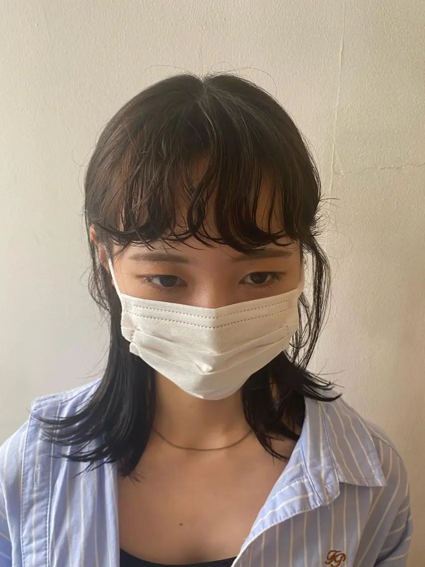 セミロング パーマ セミロングパーマ 🌸透明感艶 カラー🌸Yuukiのヘアスタイル