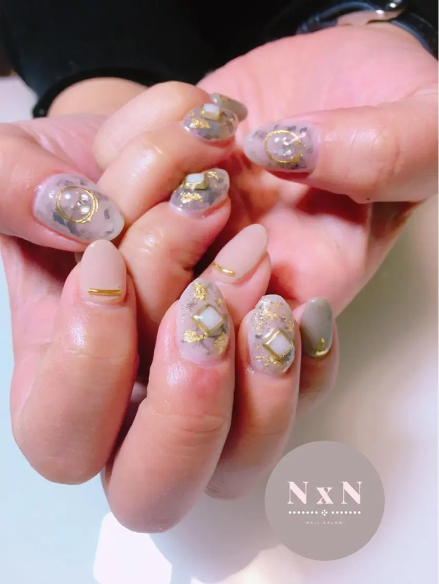 ネイル ハンドネイル nail salon N×Nのネイルデザイン