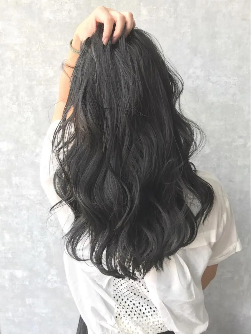 セミロング カラー ブルーカラー ブルージュ TOMOYA/ ショート、レイヤーのヘアスタイル