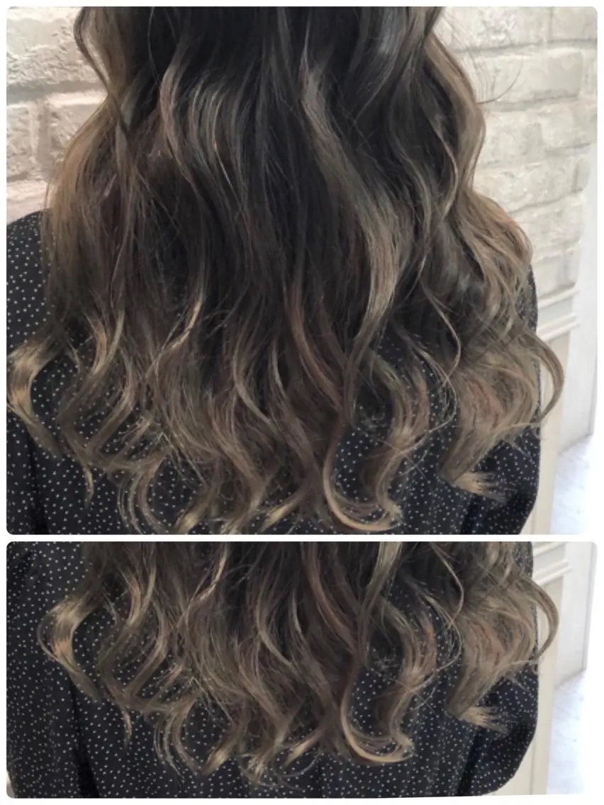 セミロング 白井 秀太郎のヘアスタイル