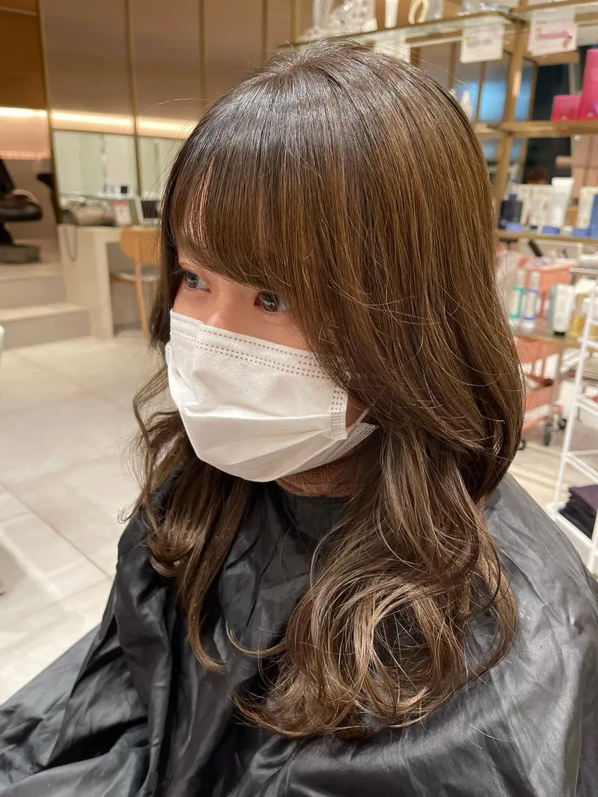 セミロング カラー だいや/メンズパーマ メンズカット/名古屋のヘアスタイル