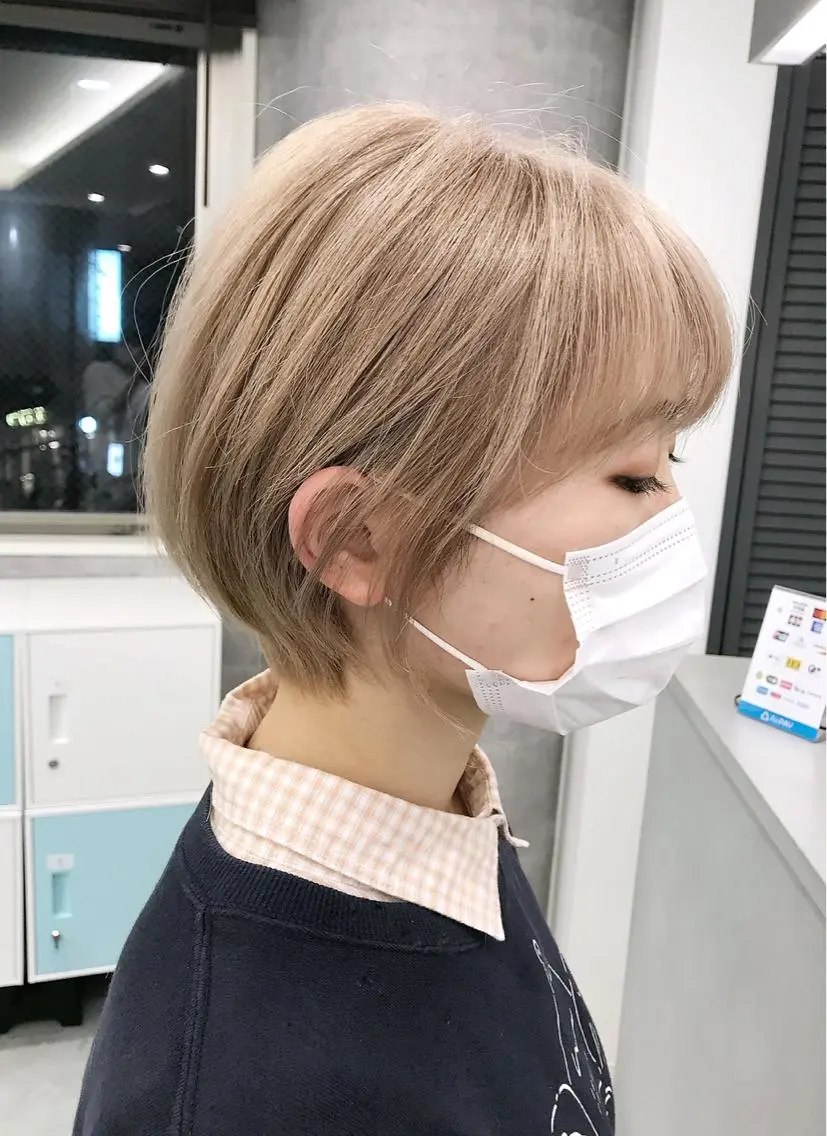 ショート ハイトーン特化サロン 🍑momo🍑のヘアスタイル