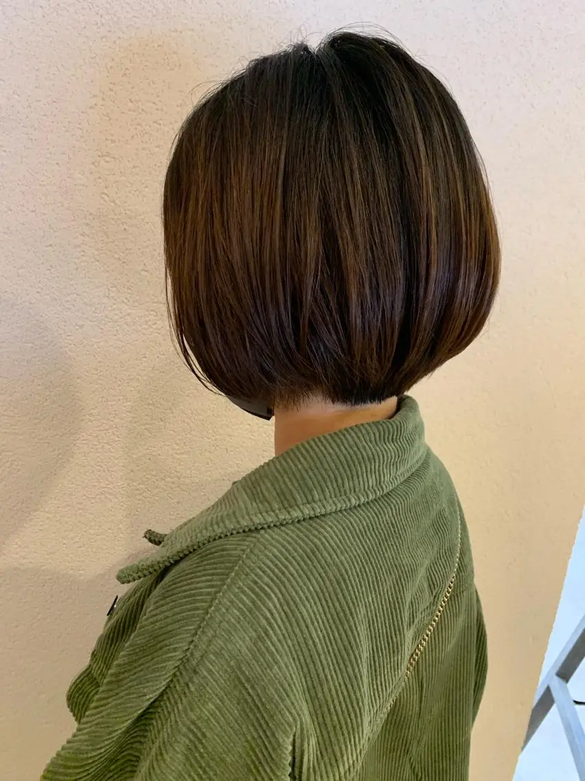 ショート ボブ 伸ばしかけ ショートヘア 柔らかいヘア/ 東徳嶺 みくのヘアスタイル