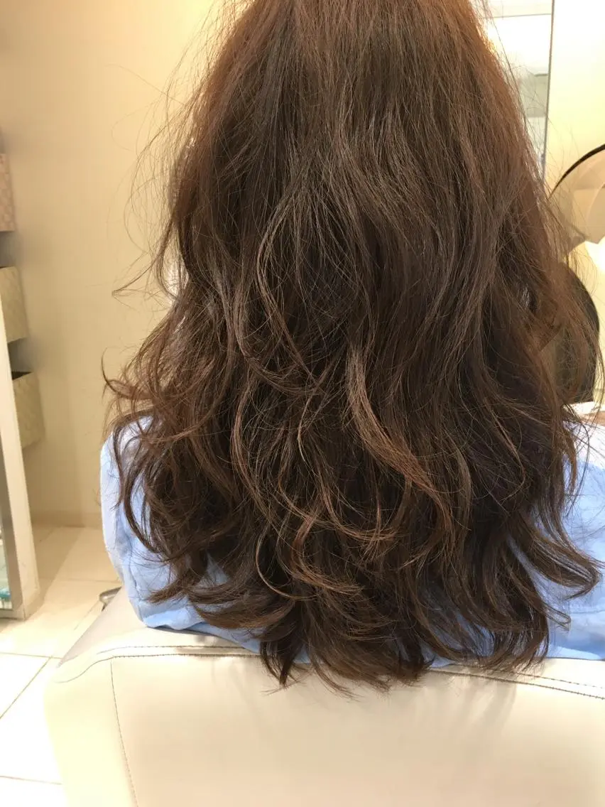 ロング カラー SHO担当髪質改善 東加古川アーティブのヘアスタイル