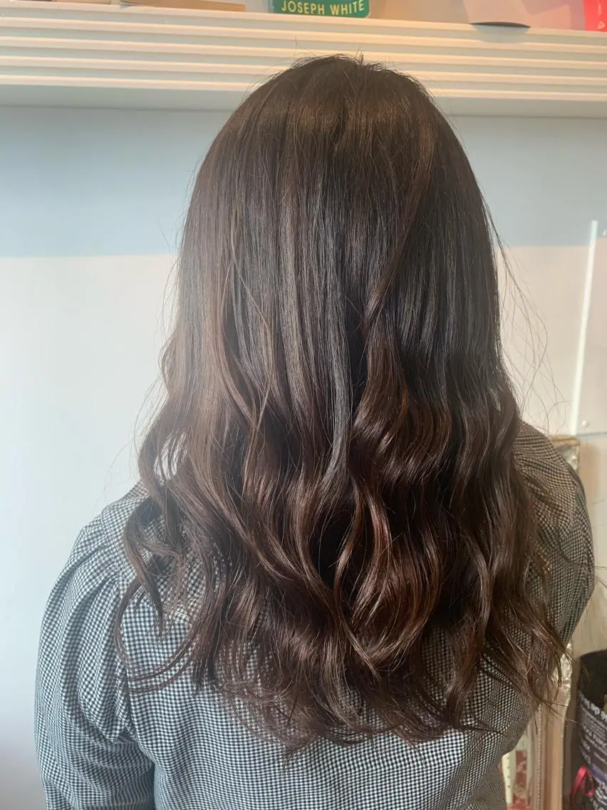 セミロング カット ヘアカラー トリートメント ヘッドスパ ヘアセット 大宮/山口 竣也のヘアスタイル
