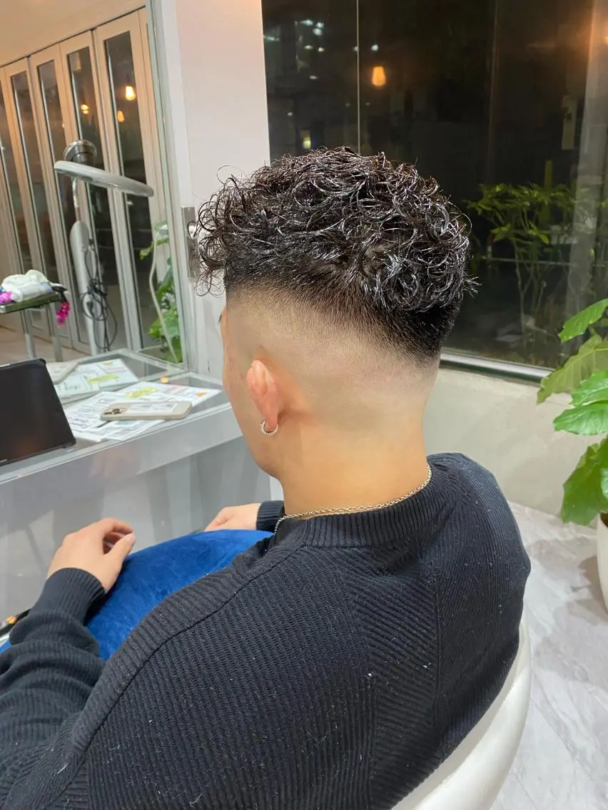 ショート パーマ スパイラルパーマ Riganuts王子 Hayato✂︎のヘアスタイル