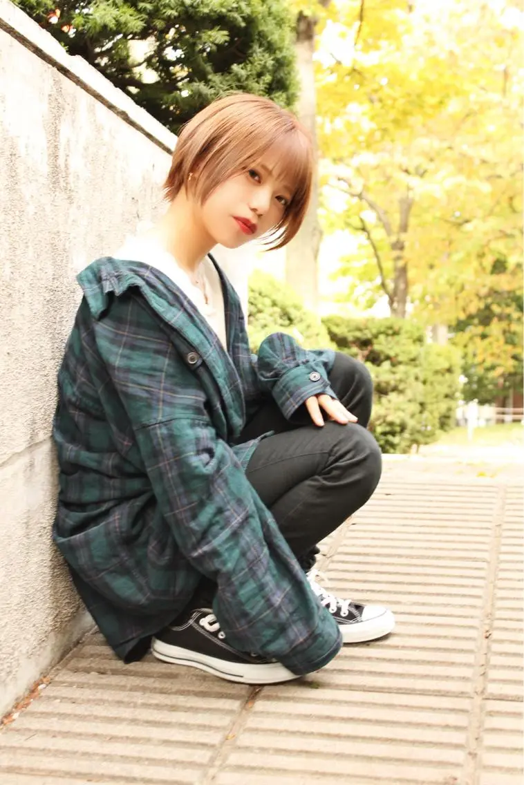 ショート インナーカラー🦔 🐾KEISUKEのヘアスタイル