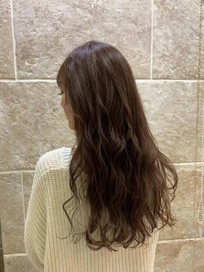 ロング カラー カット ヘアカラー トリートメント 《Zina札幌大通》 Hinano🐻のヘアスタイル