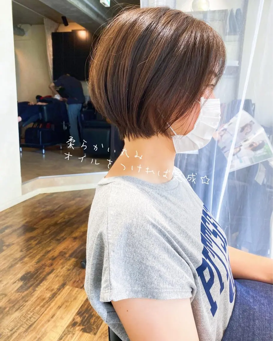 ショート カット ヘアカラー トリートメント ヒラヤマ ユウスケのヘアスタイル