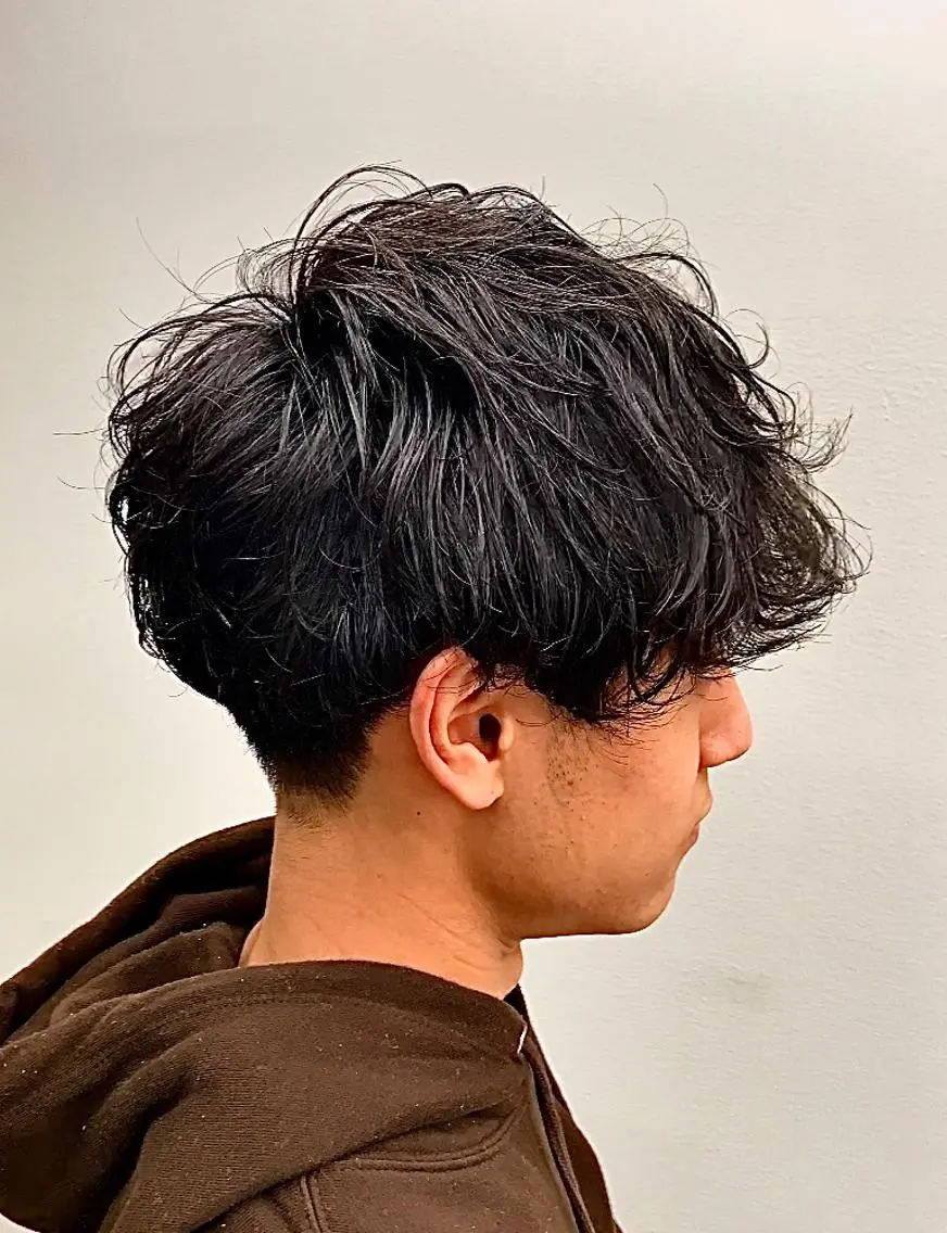 メンズ メンズハイライト メンズパーマ メンズ特化美容師/ 新井　洸太のヘアスタイル