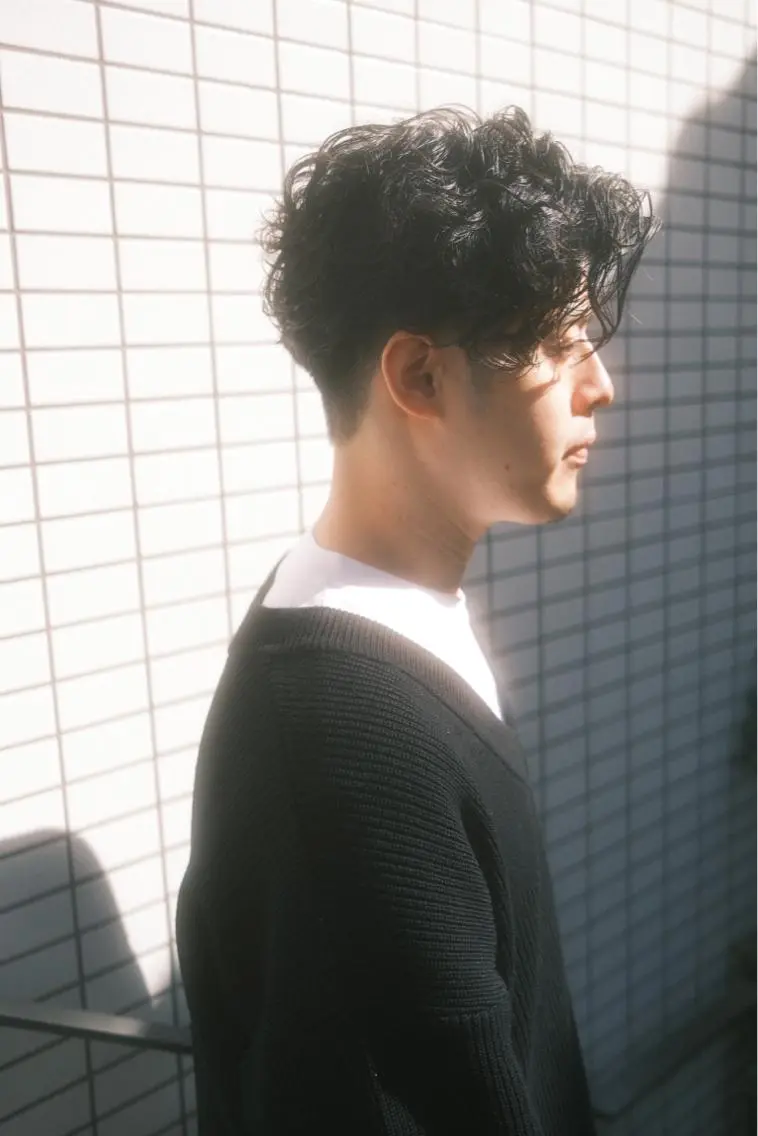パーマ メンズ カット ショートボブ髪質改善 縮毛矯正のプロ山道潤のヘアスタイル
