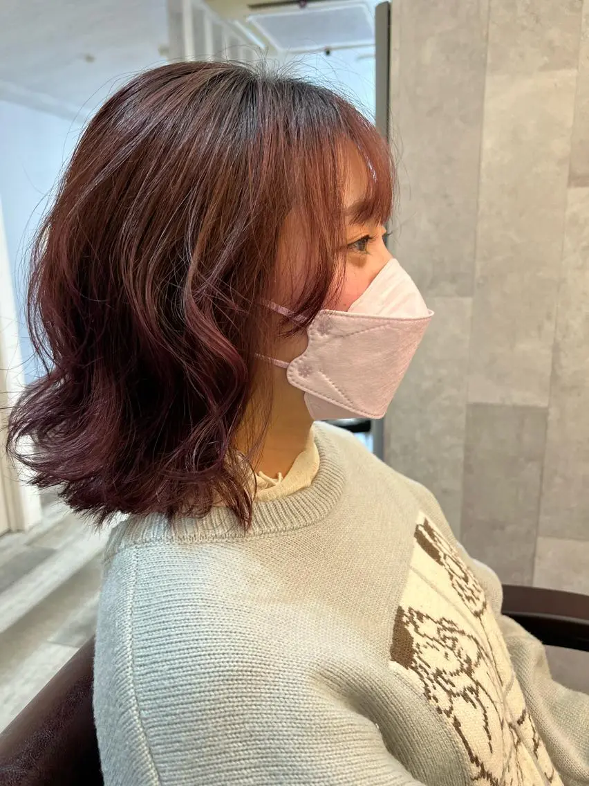 ミディアム カラー 心斎橋メンズサロン リベルテグリットのヘアスタイル