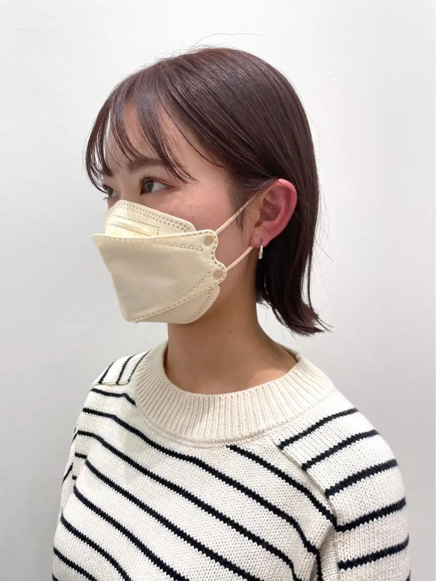カラー 河野いずみ レイヤー/ボブ 🤍のヘアスタイル