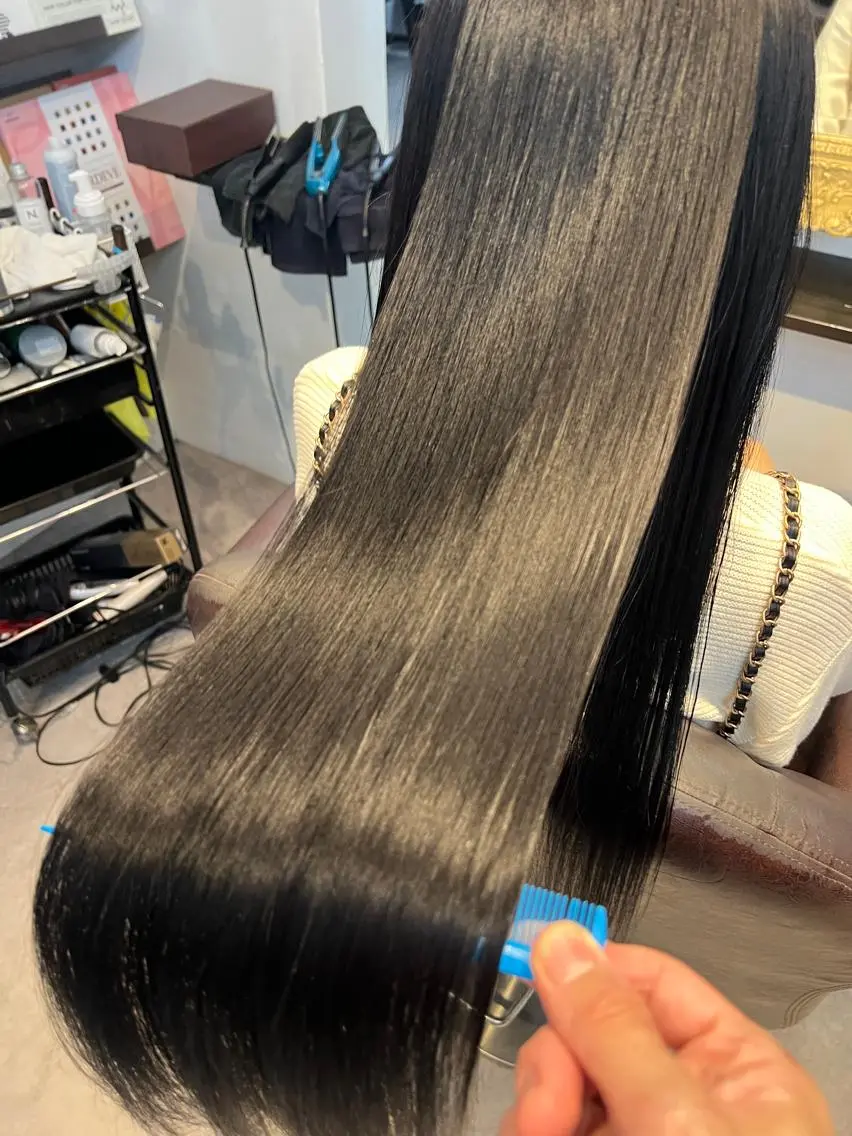 ロング 髪質改善 トリートメント 若宮 宣弘のヘアスタイル