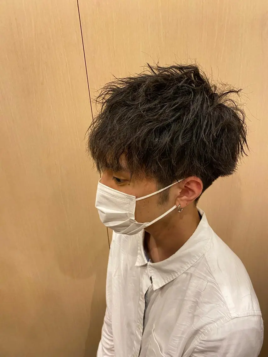 ミディアム 齋藤 大晟のヘアスタイル