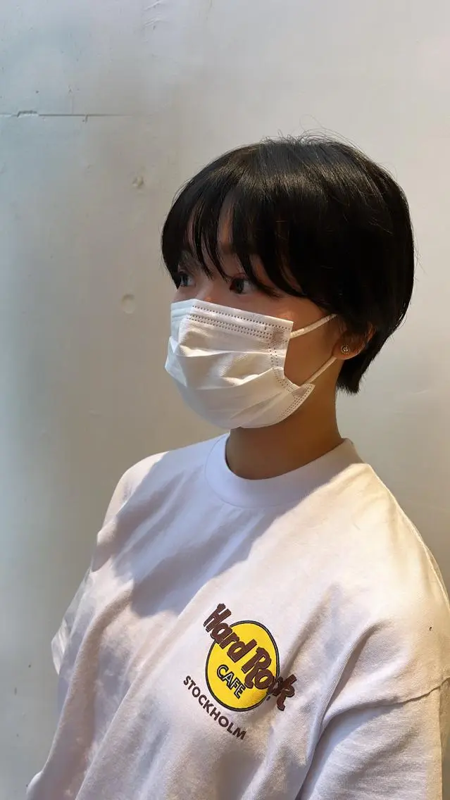 ショート カラー カット ヘアカラー 清田 健太朗のヘアスタイル