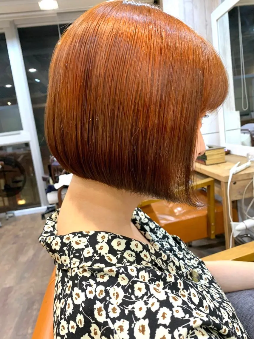 ショート カラー 初めてでも失敗しない 透明感カラー　Miiのヘアスタイル