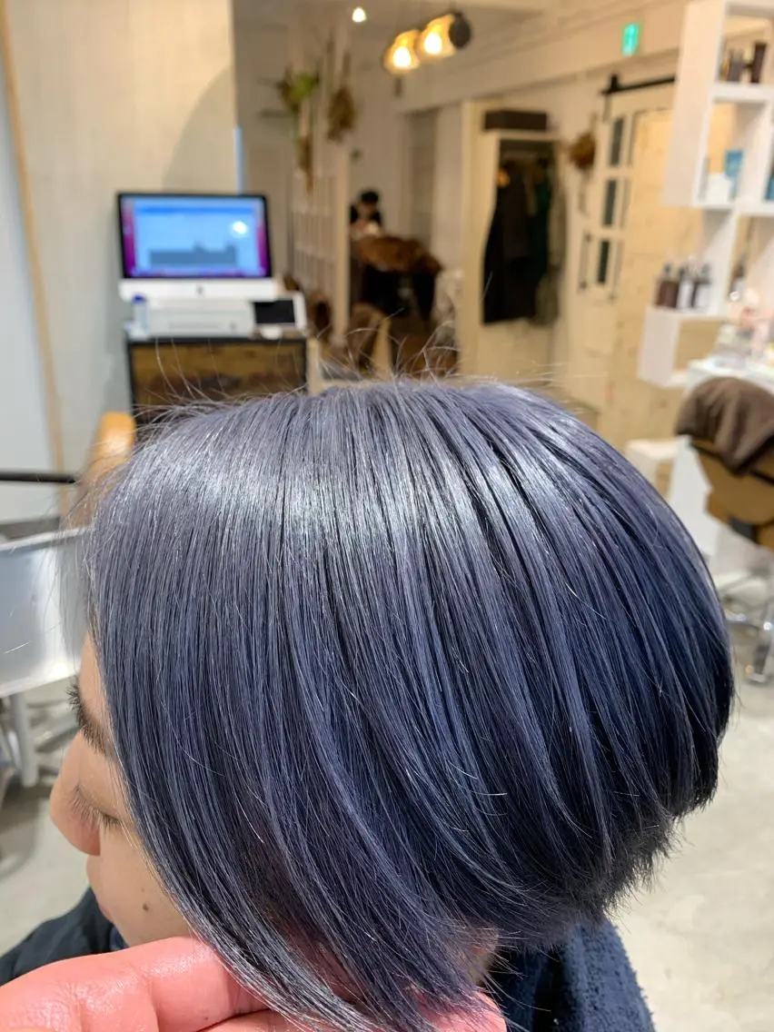ミディアム カラー ヘアカラー トリートメント Sia中野新橋 『JUNYA』のヘアスタイル