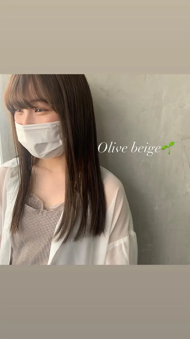 セミロング カラー RISAKO レイヤーカット🎀のヘアスタイル